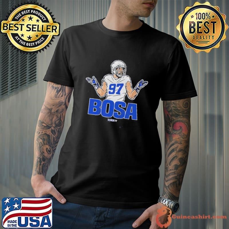 Joey Bosa Buffalo Shrug Number 97 Buffalo Bills NFL Football 2025 Painting shirt