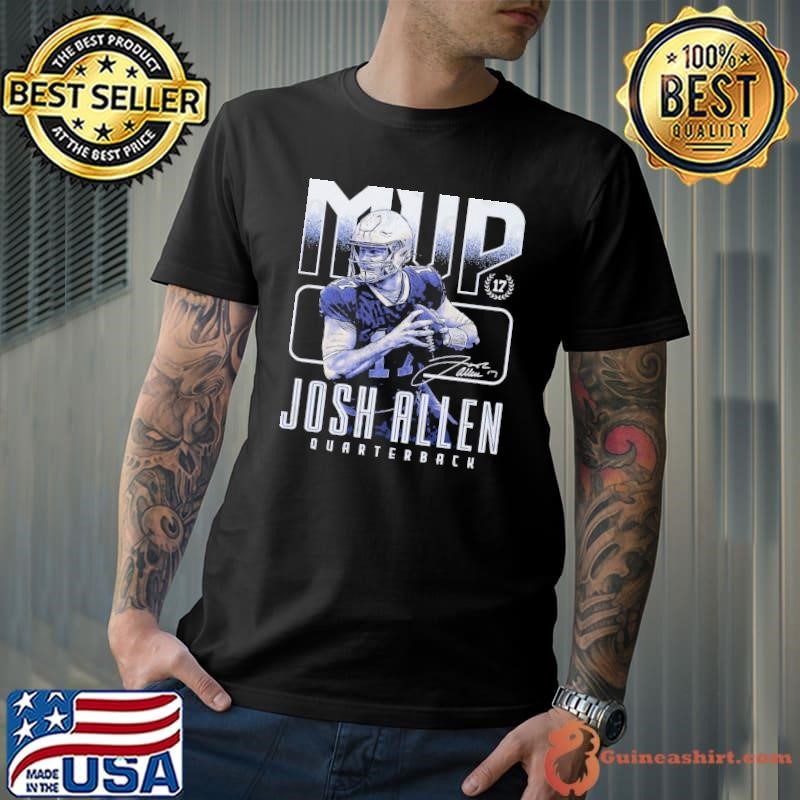 Josh Allen Buffalo 2024 MVP Mono Quarterback Signature Unisex