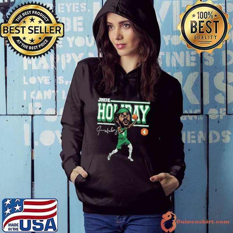 Jrue Holiday American professional basketball player Boston Cartoon Hoodie