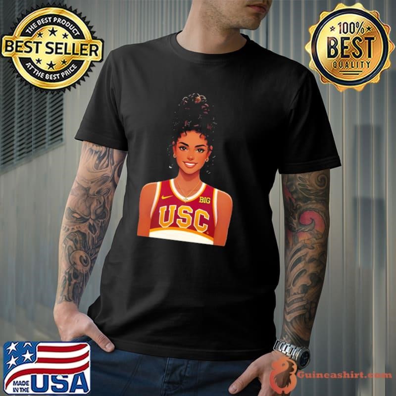JuJu Watkins Smile American college basketball USC Trojans T-Shirt