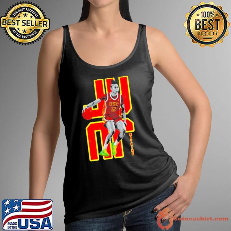 Juju Watkins Action American college basketball USC Trojans Tank Top