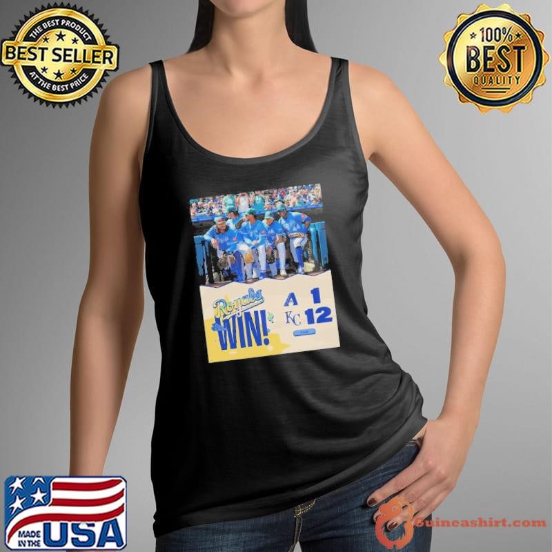 Kansas City Royals Baseball Win 12-1 Arizona Diamondbacks Final Score March 17 2025 Tank Top