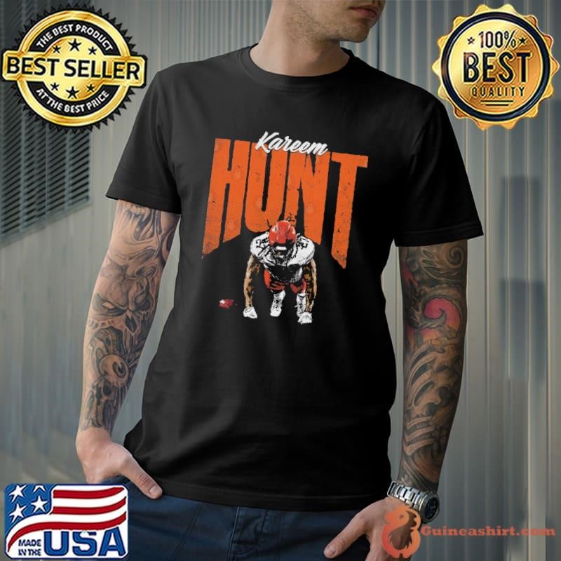Kareem Hunt American professional football running back Cleveland Push Up T-Shirt