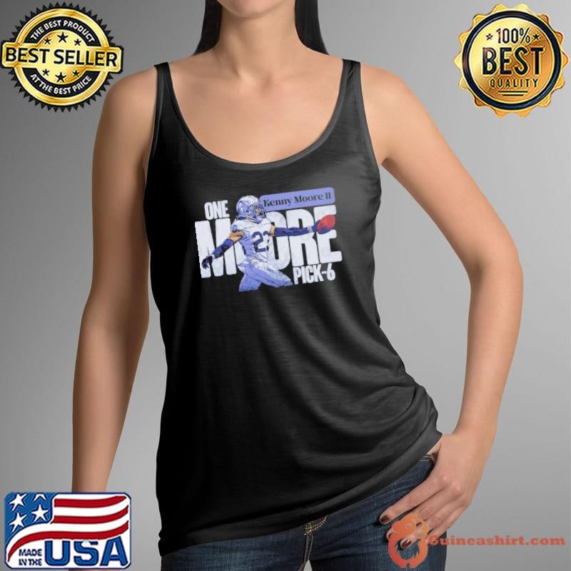 Kenny Moore II Indianapolis Pick-6 Football T-Shirt