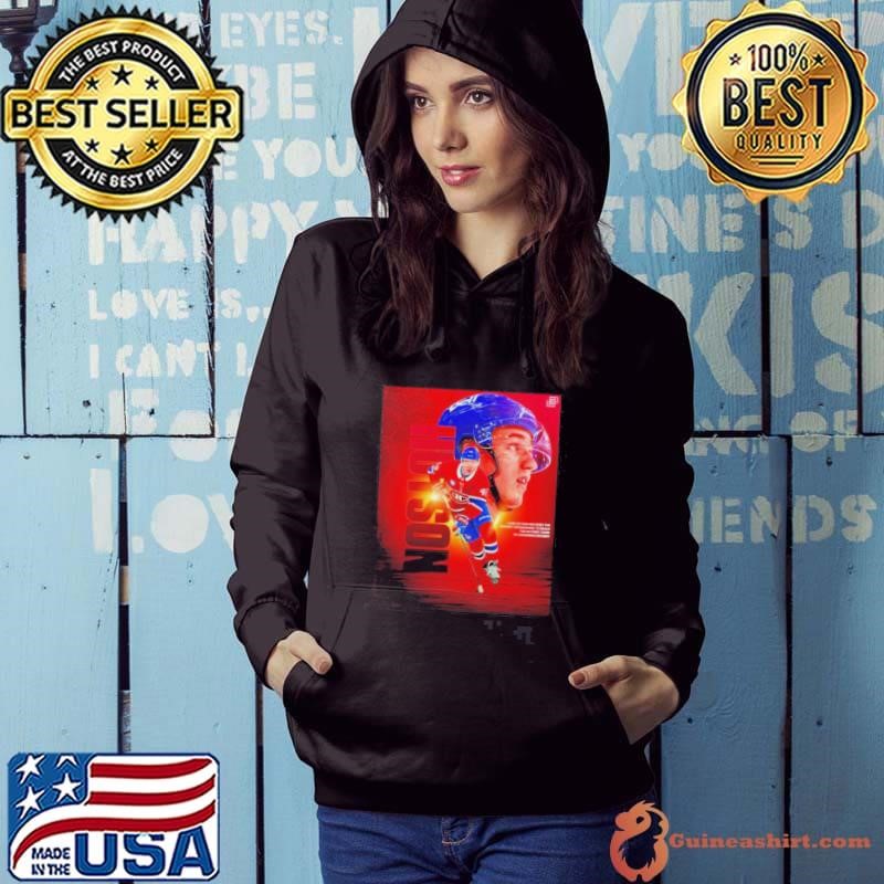 Lane Hutson Becomes The Fastest Defenceman In Habs History To Reach The 50 Point Mark Hoodie