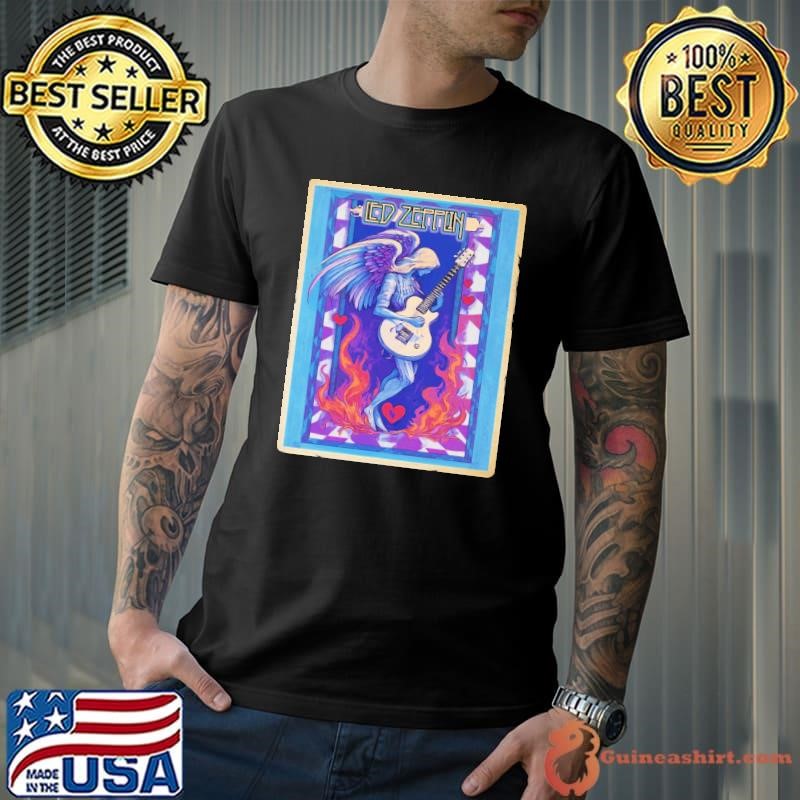 Led Zepplin tarot card English rock band T-Shirt