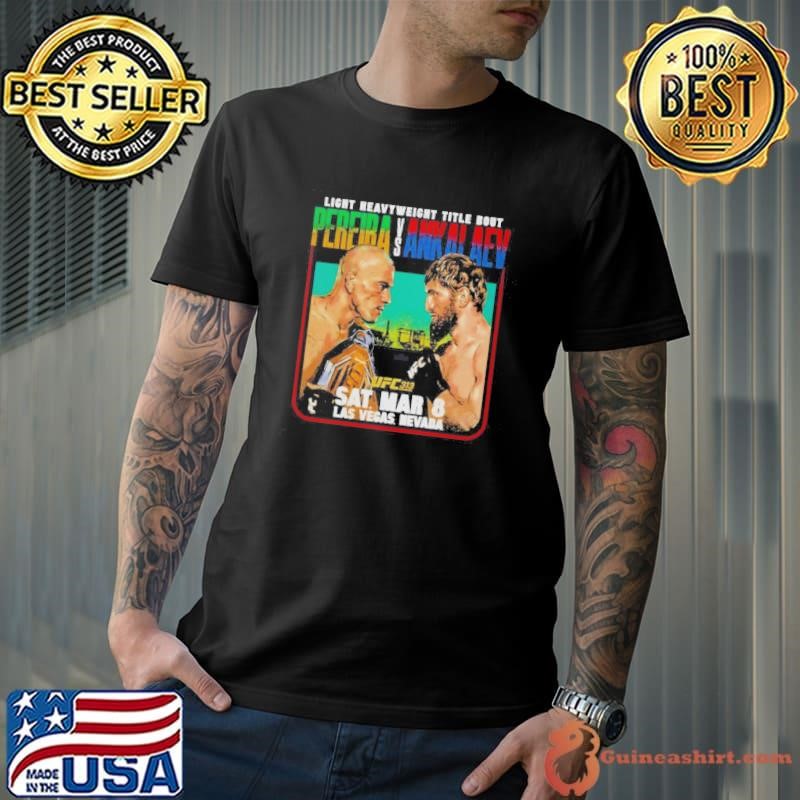 Light Heavyweight Title Bout Alex Pereira Vs Magomed Ankalaev Shirt