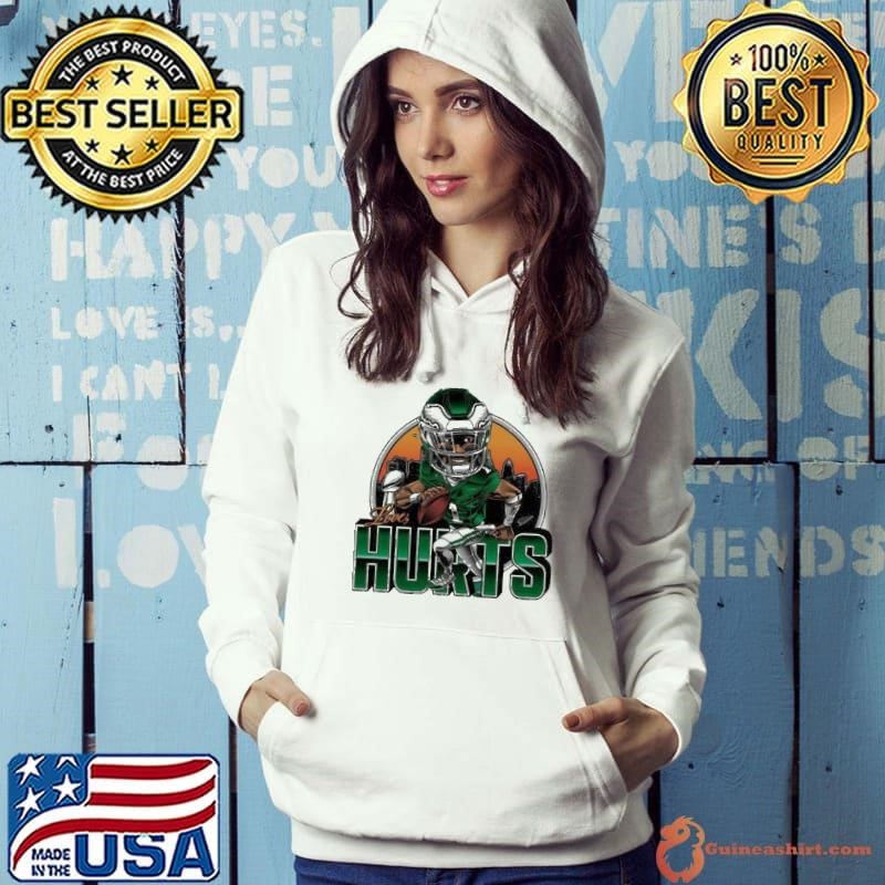 Love Hurts Philadelphia Eagles Jalen Hurts caricature shirt