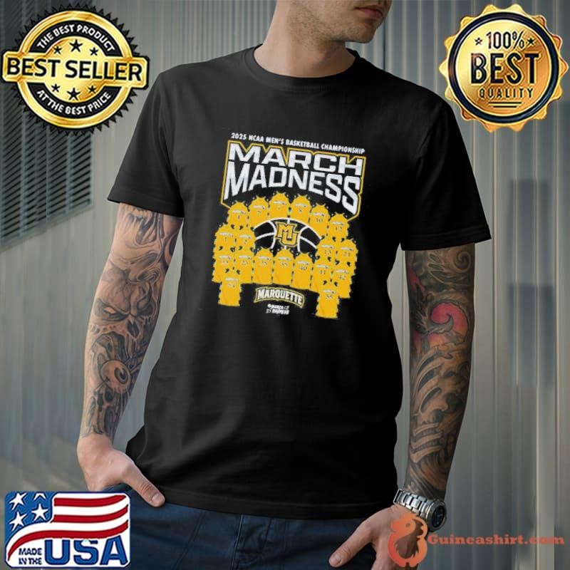 Marquette Golden Eagles NCAA 2025 Division I Mens Basketball Championship Jersey March Madness shirt