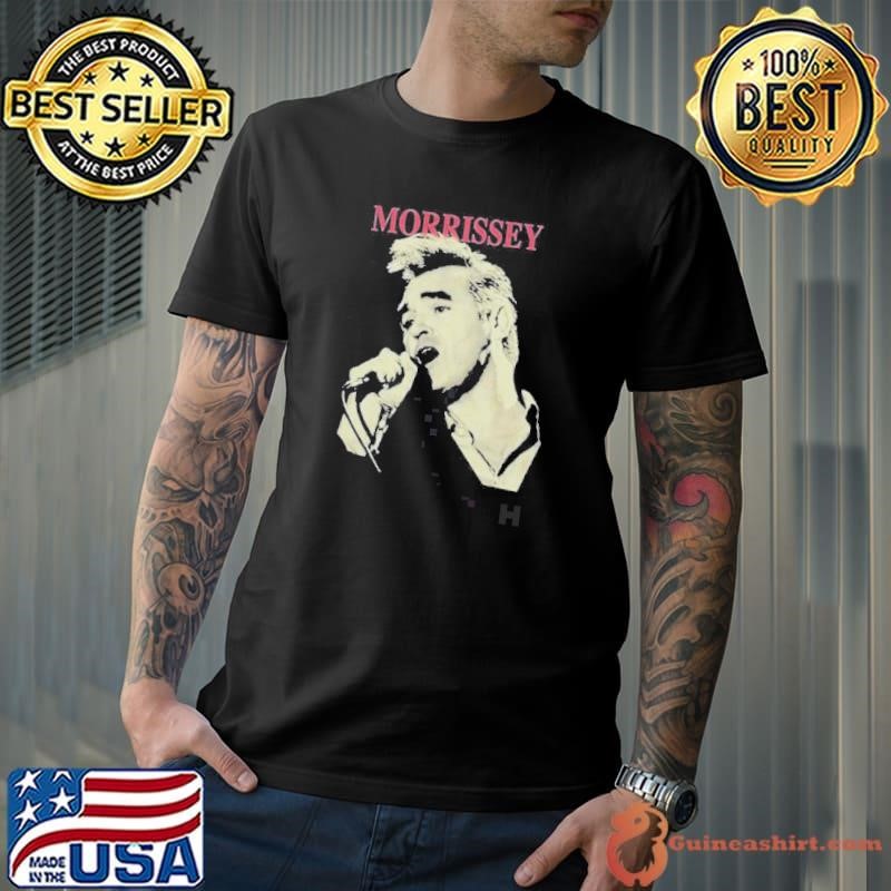 Morrissey Singing Face shirt