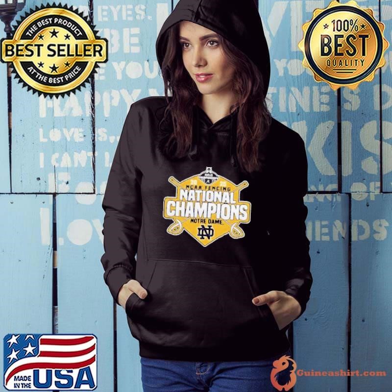 Notre Dame Fighting Irish 2025 NCAA Fencing National Champions Hoodie
