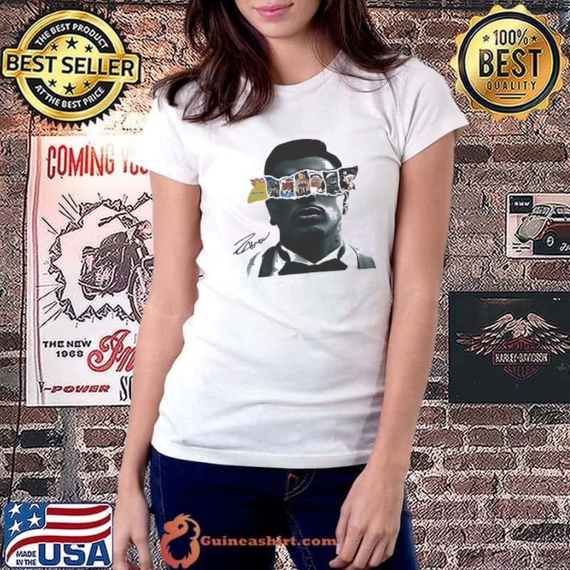 Official Trapcake Tour Black And White Portrait Collage Art Graphic Shirt