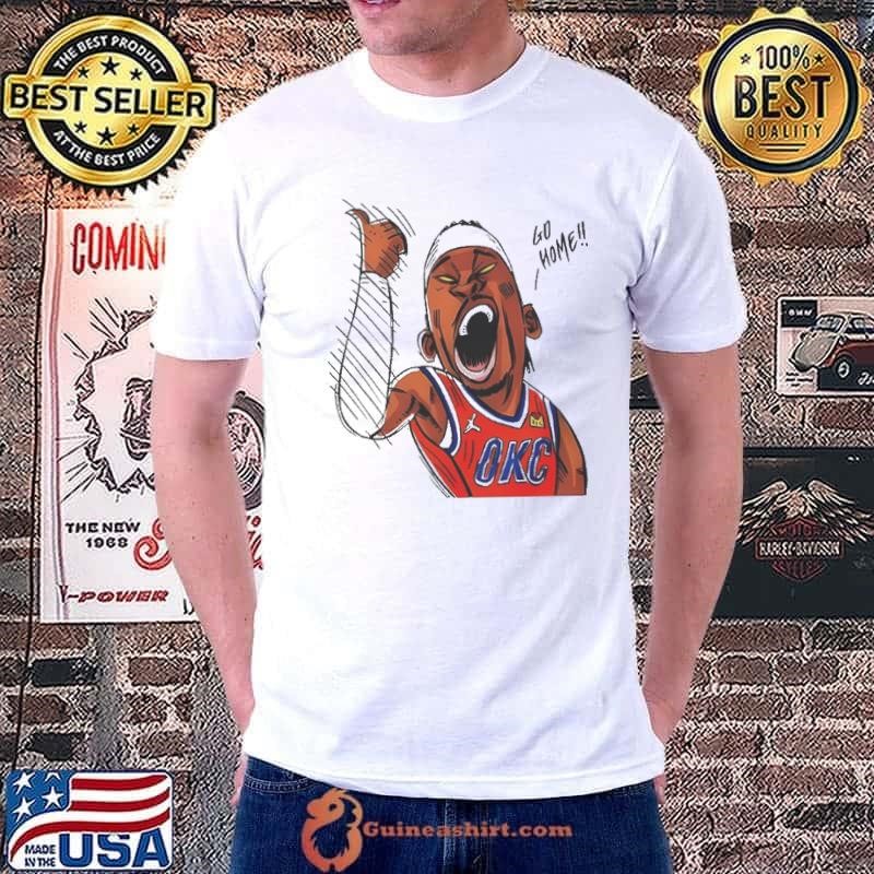Original Shai Gilgeous Oklahoma City Thunder Basketball Go Home Cartoon Unisex