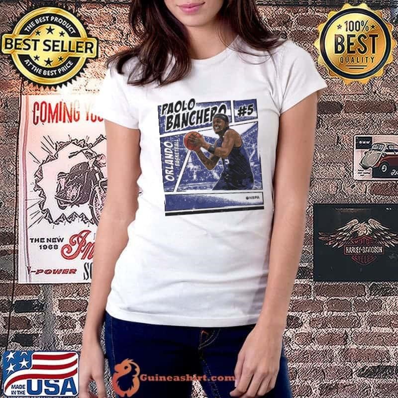 Paolo Banchero American professional basketball Orlando Comic T-Shirt
