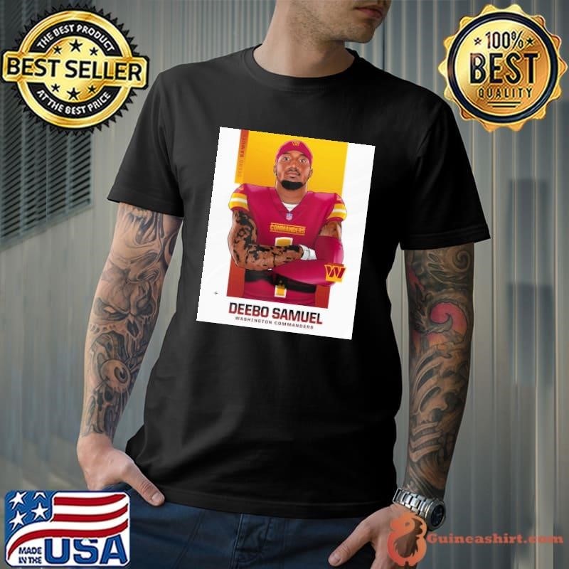 Poster Deebo in DC Washington Commanders Football NFL Deebo Samuel 2025 Trade For From The SF 49ers shirt