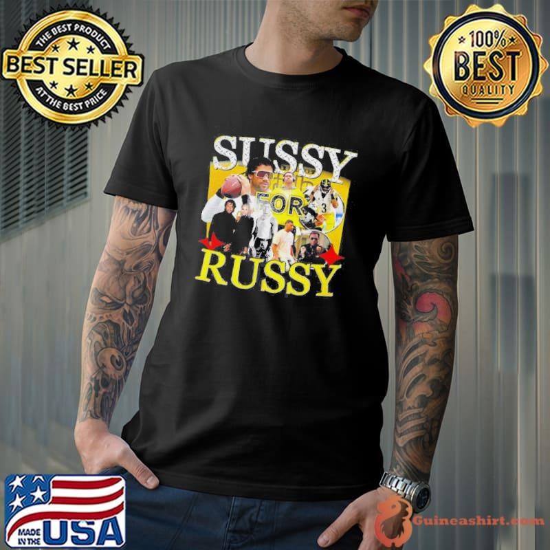 Russell Wilson Pittsburgh Steelers NFL Football Sussy For Russy Shirt