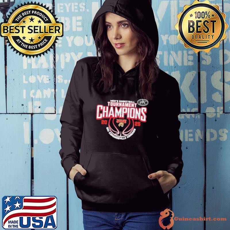 SIU Edwardsville Cougars 2025 OVC Men’s Basketball Conference Tournament Champions Hoodie
