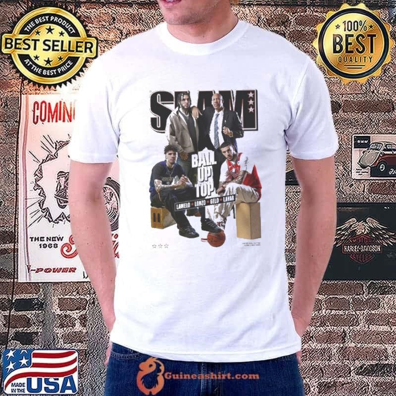 SLAM Cover Ball Up Top Lamelo Lonzo Gelo Lavar April May 2025 Unisex