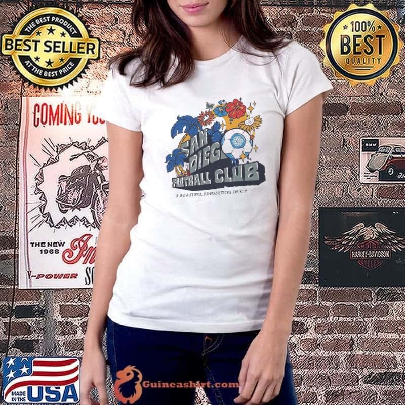 San Diego Football Club A Beautiful Reflection Capsule Painting Ladiestee