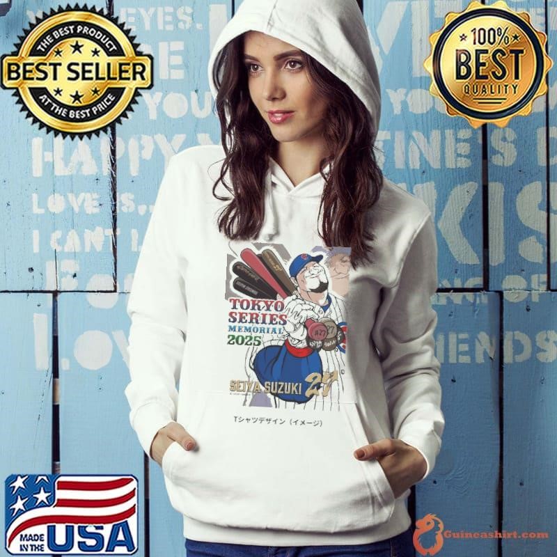 Seiya Suzuki Tokyo Series Memorial Chicago Cubs MLB Baseball 2025 Graphic shirt