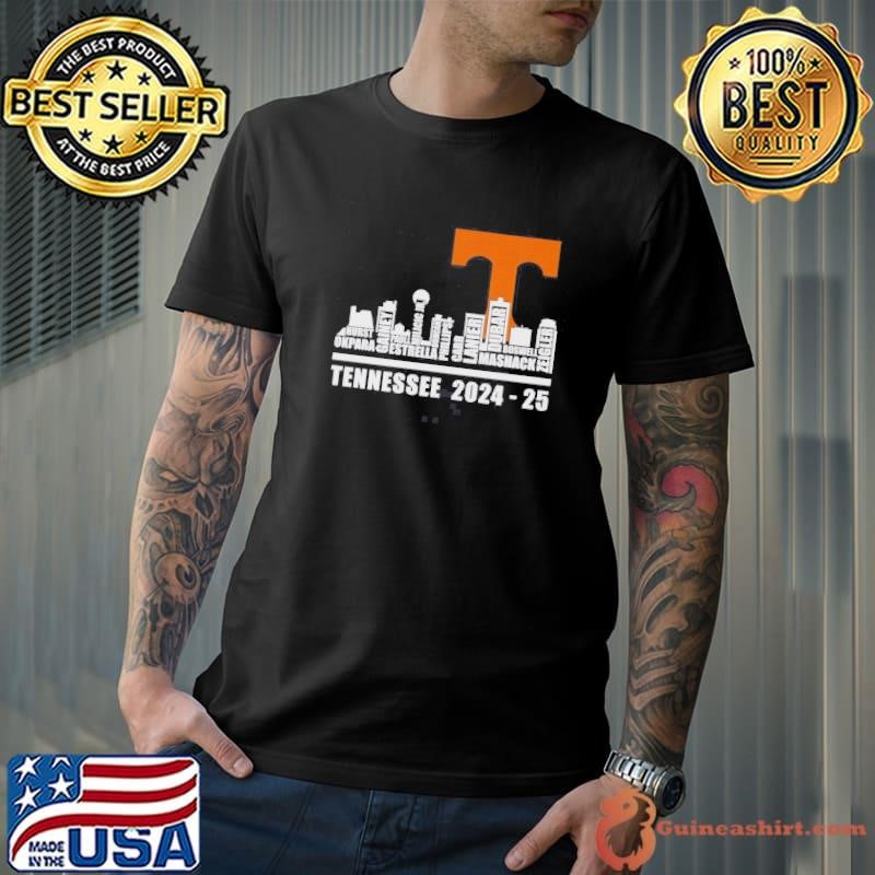 Skyline City Tennessee Volunteers 2024 2025 Player Names Shirt