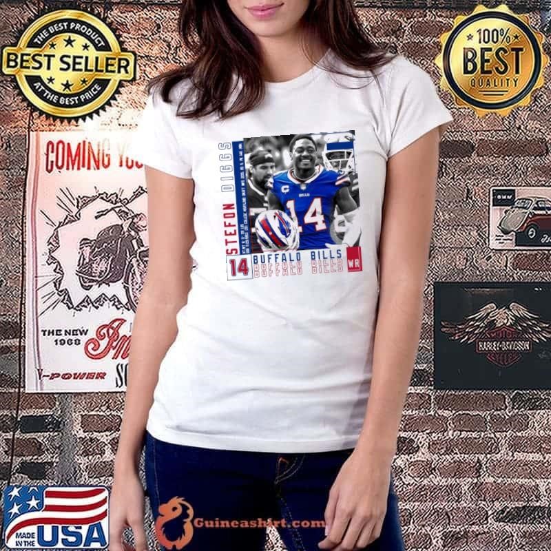 Stefon Diggs American professional football wide receiver Buffalo Bills T-Shirt