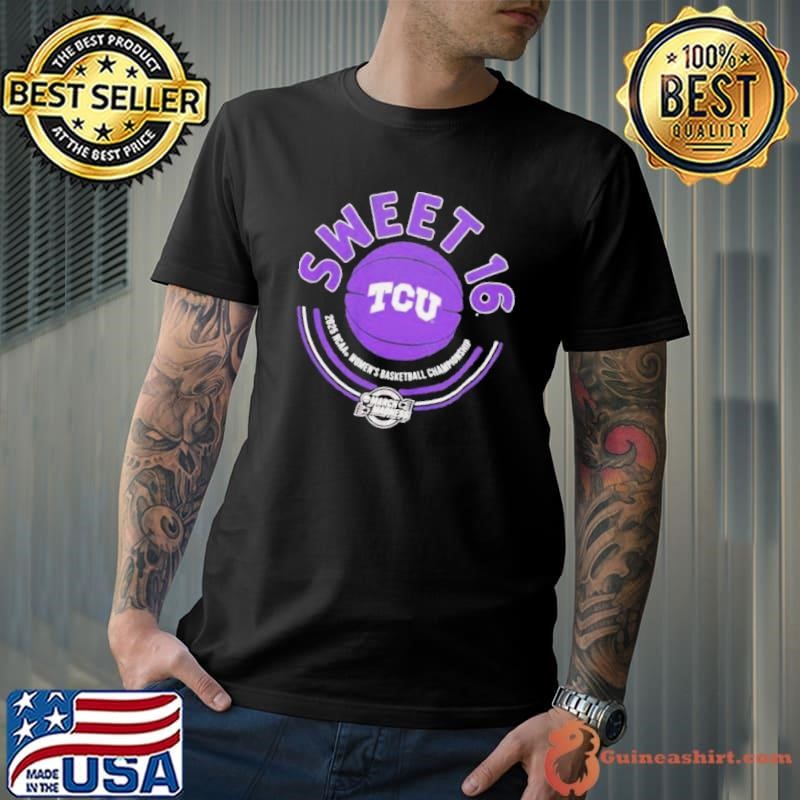 TCU Womens Basketball 2025 Sweet Sixteen Championship shirt