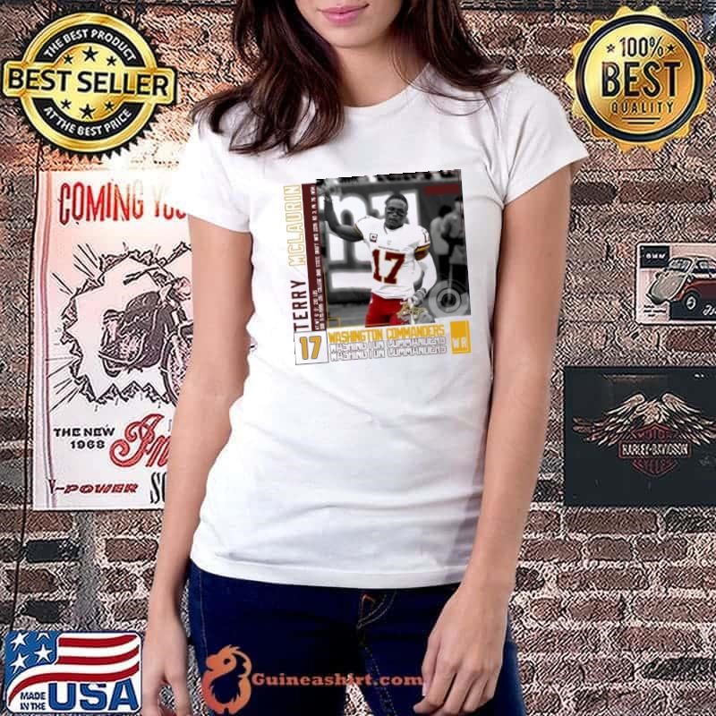 Terry Mclaurin American professional football wide receiver Washington Commanders T-Shirt