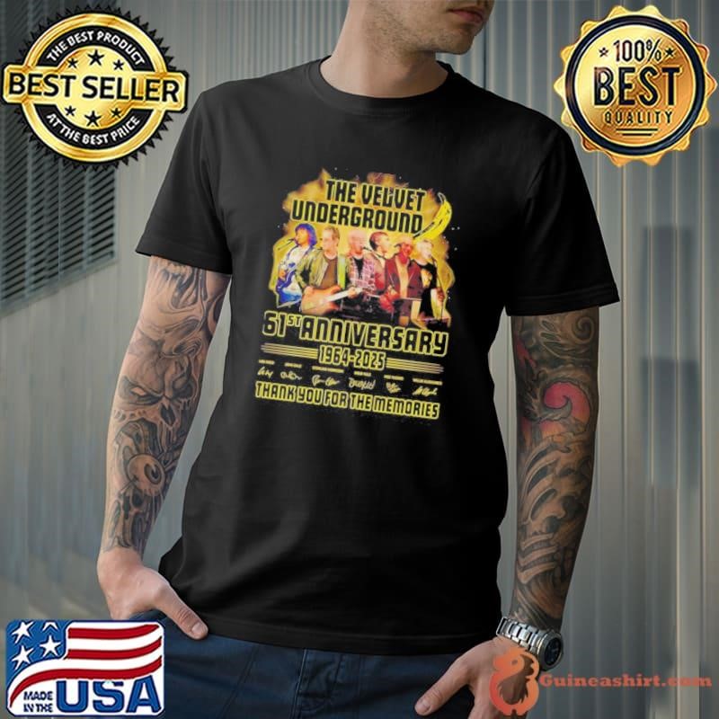 The Velvet Underground 61st Anniversary 1964 2025 Thank You For The Memories Unisex