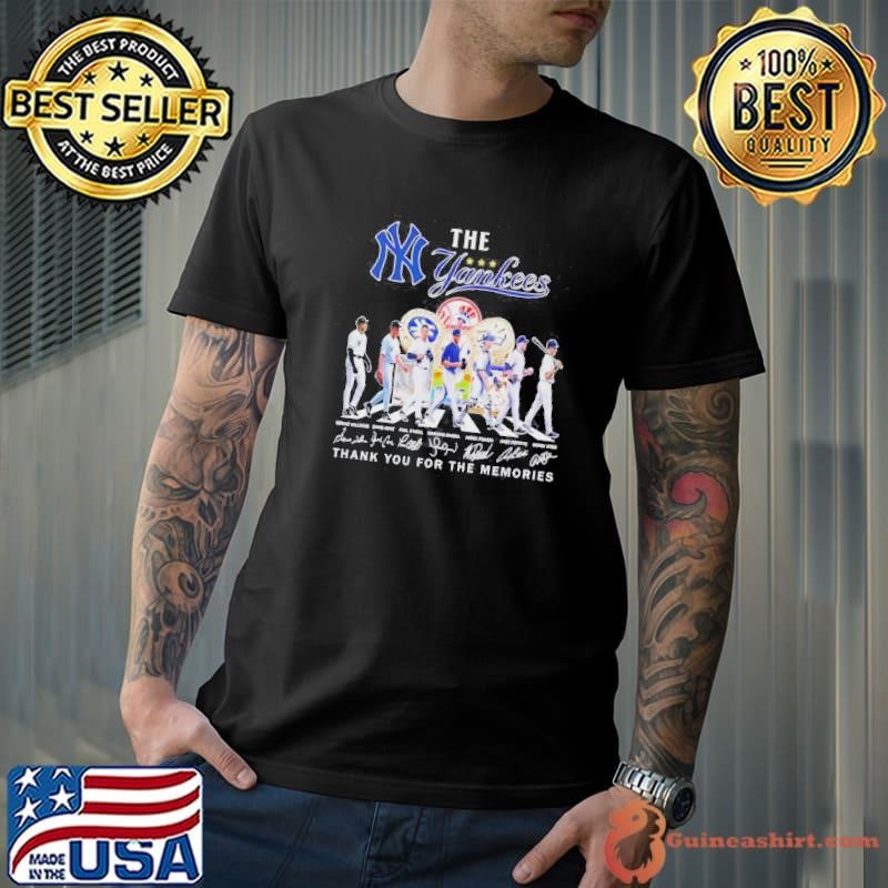 The Yankees Abbey Road Thank You For The Memories Shirt