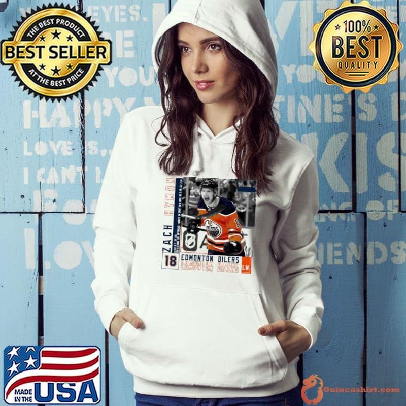 Zach Hyman Canadian professional ice hockey left winger Edmonton Oilers Hoodie