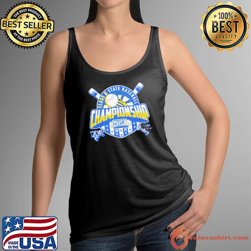 2025 NDHSAA Class B State Baseball Championship shirt