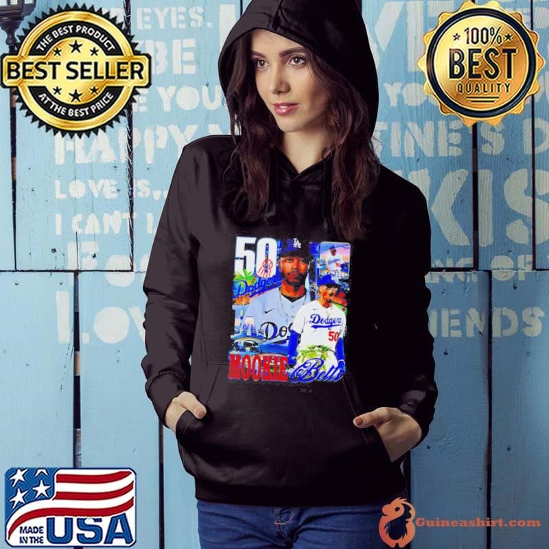 50 Mookie Betts Dodgers Graphic Hoodie