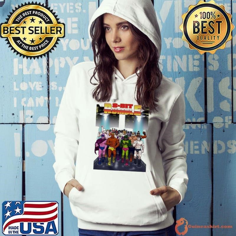 8-bit Rumble cartoon Hoodie