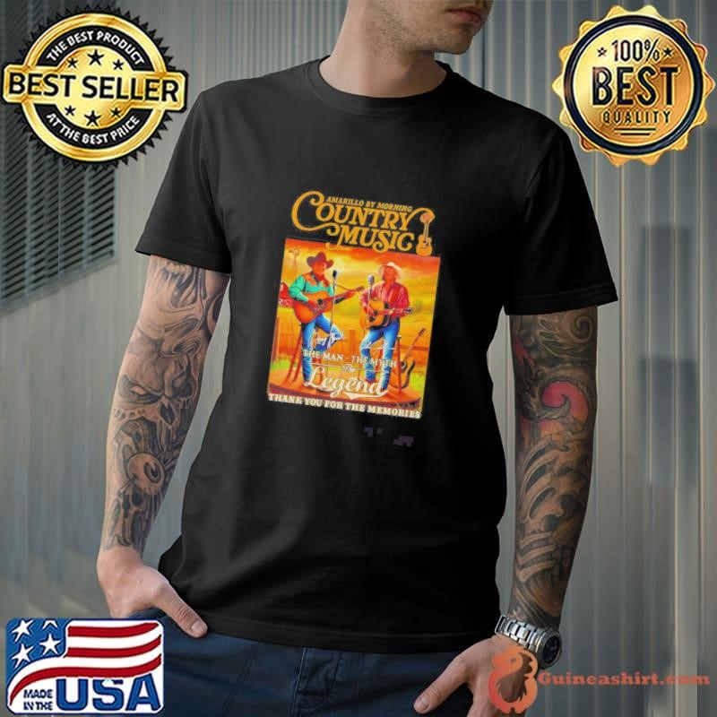 Alan Jackson And George Strait Country Music Thank You For The Memories Unisex