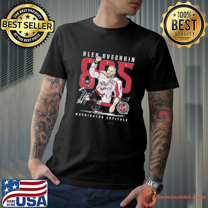 Alex Ovechkin Washington Capitals 895 Career Goals The Shot Unisex
