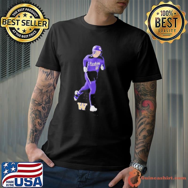Alexis DeBoer Washington Softball Illustrated Shirt