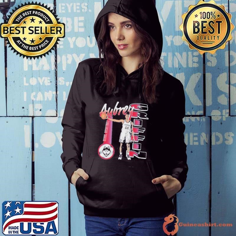 Aubrey Griffin UConn Huskies Basketball 2025 NCAA Division I Retro Graphic Hoodie