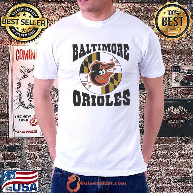 Baltimore Orioles Homage Hyper Local Tri-Blend Unisex