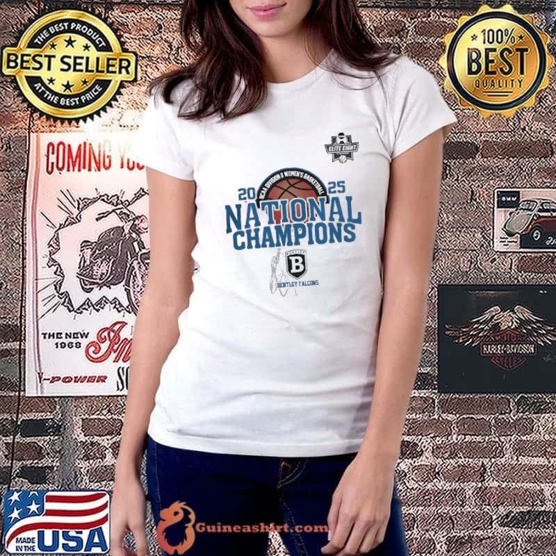 Bentley Falcons 2025 NCAA Division II Women’s Basketball National Champions Ladiestee