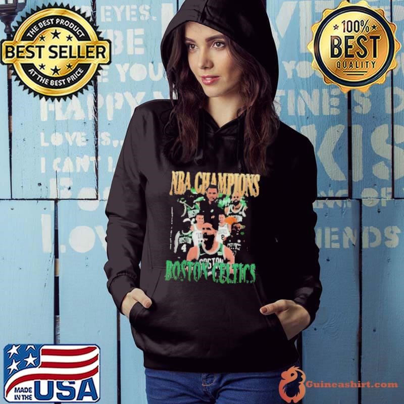 Boston Celtics Basketball 2025 Champions NBA Hoodie