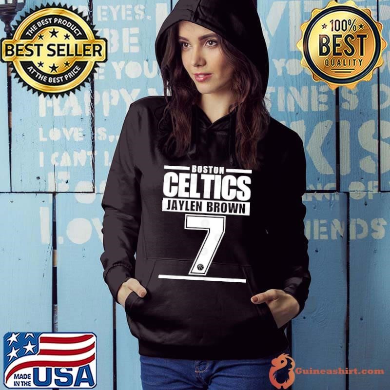 Boston Celtics Jaylen Brown 7 Basketball Varsity Hoodie
