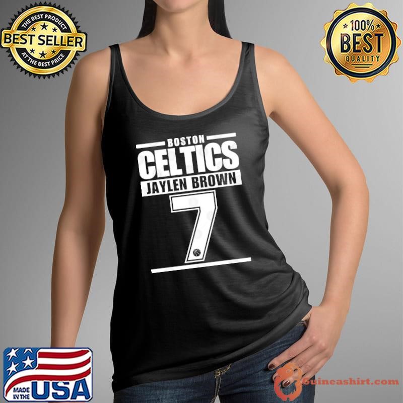 Boston Celtics Jaylen Brown 7 Basketball Varsity Tank Top