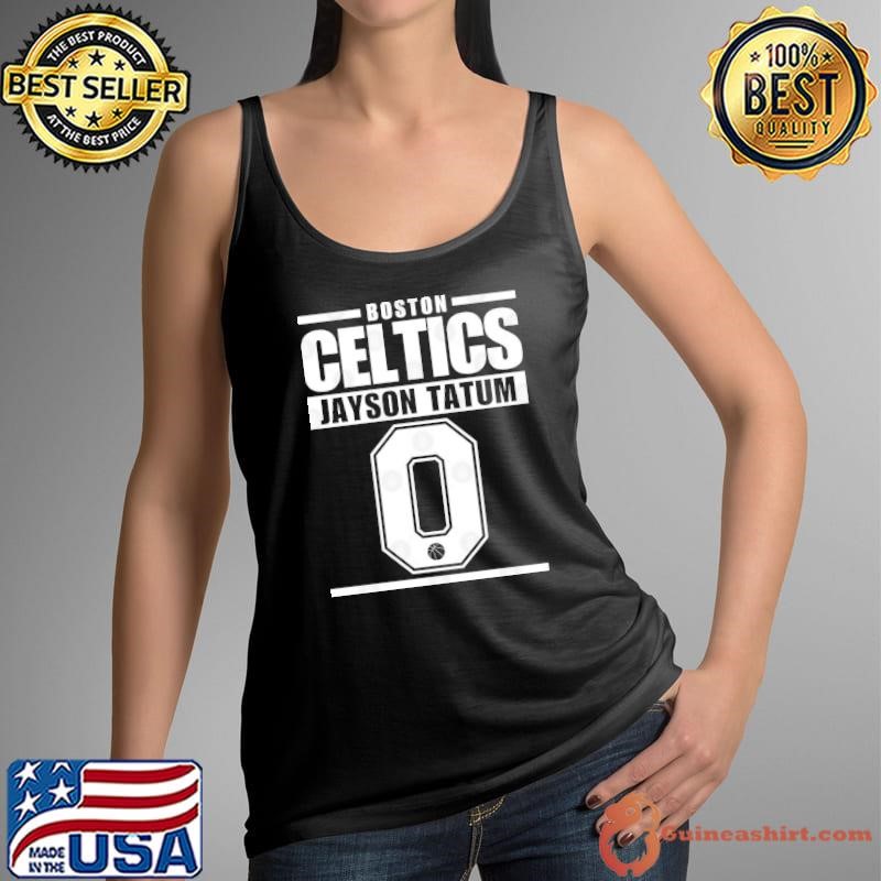 Boston Celtics Jayson Tatum 0 Basketball Varsity Tank Top