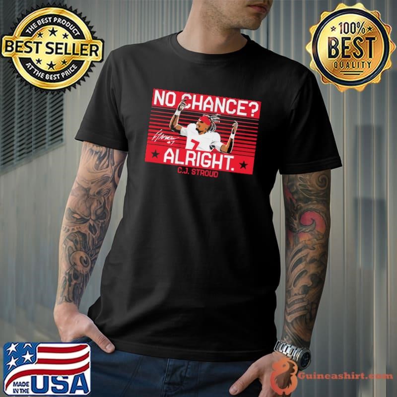 C.J. Stroud No Chance Alright Signature Unisex
