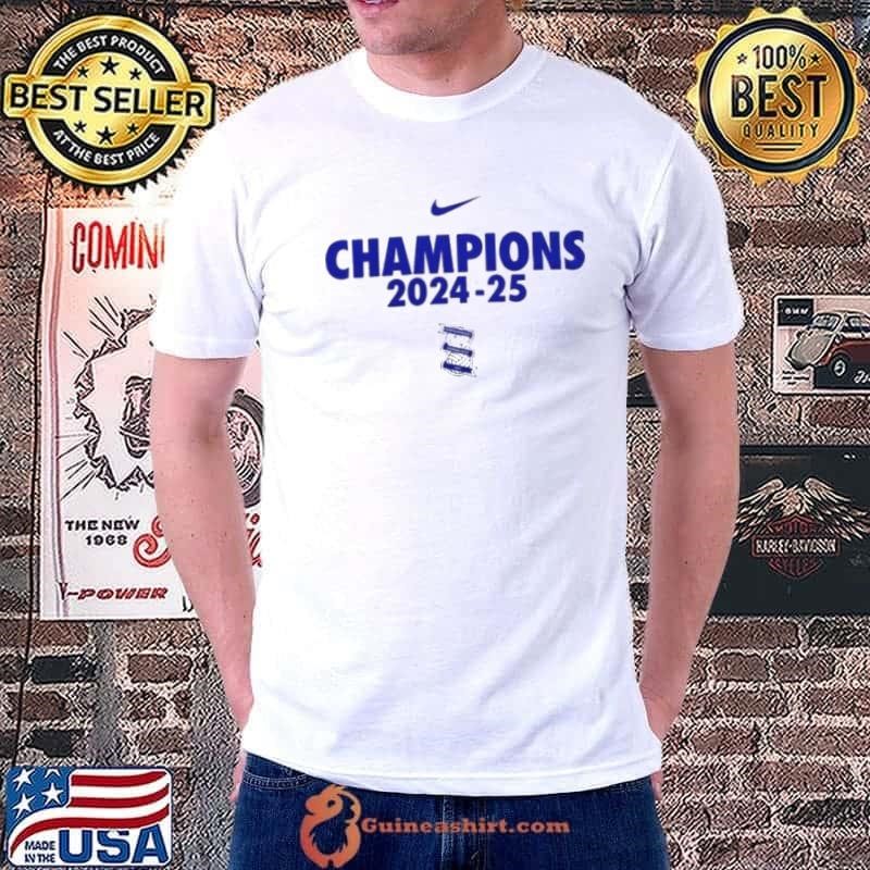 Champions 2024 25 Birmingham City FC swoosh logo Unisex