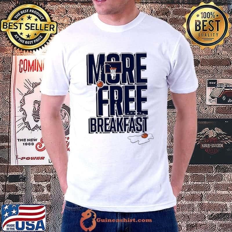 Chaney Johnson wearing More Free Breakfast Unisex