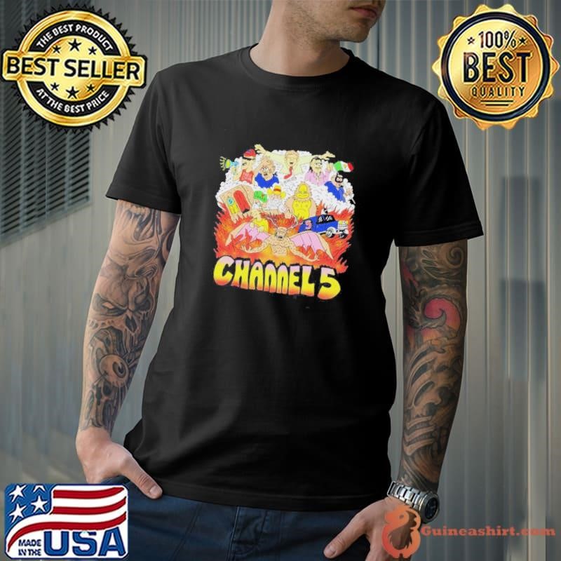 Channel 5 Characters shirt