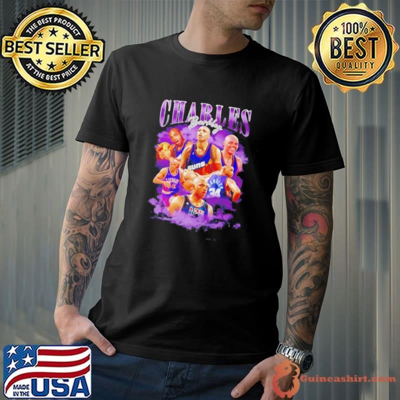 Charles Barkley Philadelphia 76ers Basketball Bootleg Shirt