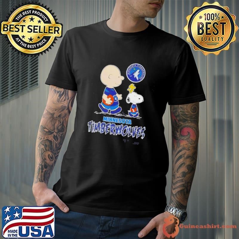 Charlie Brown And Snoopy Minnesota Timberwolves Unisex